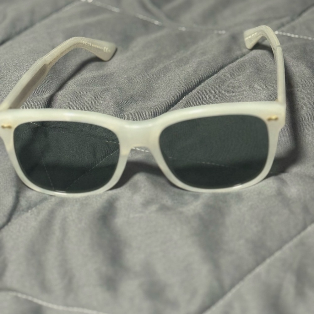 Gucci Cream Sunglasses